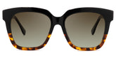 Xion Square Tortoise Sunglasses for Women and Men