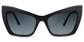 Driscoll Cateye Black Sunglasses | Zeelool Glasses