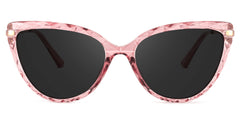 Lucas Cateye Pink Sunglasses | Zeelool Glasses