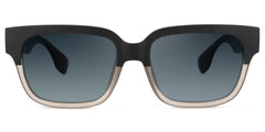 Colin Rectangle Black-Gray Sunglasses | Zeelool Glasses
