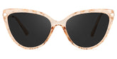 Lucas Cateye Champagne Sunglasses | Zeelool Glasses