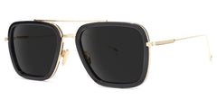 Gifford Aviator Black-Gold Sunglasses | Zeelool Glasses