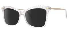 Isaebella Butterfly White Sunglasses | Zeelool Glasses