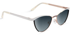 Sydney Cat Eye White Sunglasses | Zeelool Glasses