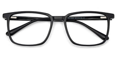 Rectangle Black Eyeglasses- Aidan Acetate Frame Glasses