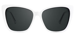 New White-Black Color for Shanell Acetate Sunglasses | Zeelool Optical