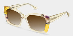Palma Square Sunglasses in Acetate Material