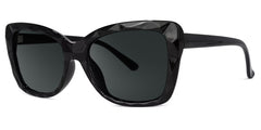 Wendell Cateye Black Sunglasses | Zeelool Glasses