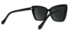 Shanell Butterfly Black Sunglasses