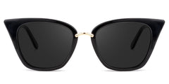 Tallulah Cat Eye Black Sunglasses | Zeelool Glasses