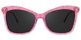Isaebella Butterfly Bright-Pink Sunglasses | Zeelool Glasses