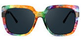 Yaida Square Multicolor Sunglasses | Zeelool Glasses
