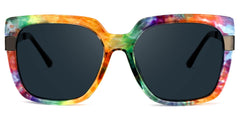 Yaida Square Multicolor Sunglasses | Zeelool Glasses