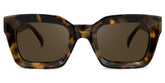 Nevaeh Square Tortoise Sunglasses | Zeelool Glasses