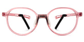 Petter Round Pink Frame Eyeglasses for Little Kids