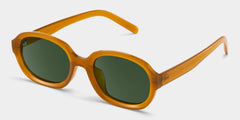 Astra Brown Frame Polarized Sunglasses with geometric Style Online | ZEELOOL