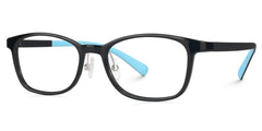 Kids Rectangle Rehse Glasses with Cute Style -Zeelool