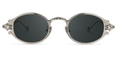 Oval Serena Silver Sunglasses Frames Deals