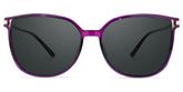 Rodz Square Purple Frame Sunglasses | Zeelool