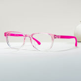 Dale Round Pink Frame Eyeglasses for Pre-tweens