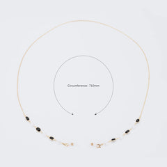 Fashion Eyeglasses Gold Eyeglasses Chains Accessories on Zeelool