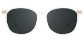 Crystal Greene Square Sunglasses