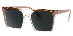 Misty Square Brown Sunglasses | Zeelool Glasses