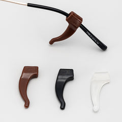 Non-Slip Ear Grip Accessories For Glasses in Black-White Color