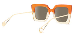 Qatar Square Orange Sunglasses | Zeelool Glasses