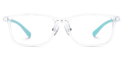 Kids Rectangle Normile Glasses with Cute Style -Zeelool
