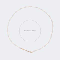 Fashion Eyeglasses Gold Eyeglasses Chains Accessories on Zeelool