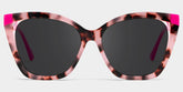 Kira Pink Tortoise Frame Glasses with Butterfly Frame Online | ZEELOOL