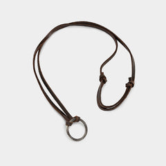 Sunglasses Strap Eyeglass Cord in Leopard Black