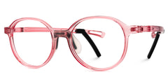 Petter Round Pink Frame Eyeglasses for Little Kids