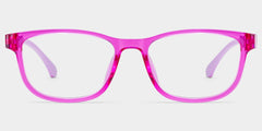 Robin Rectangle Pink Frame Eyeglasses for Pre-tweens