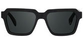 Richard Rectangle Sunglasses with Black Matte Frames
