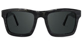 Rectangle Black Sunglasses | Zeelool Glasses