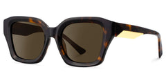 Rhea Square Tortoise Polarized Sunglasses