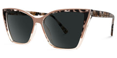 Cateye Adalis Champagne Sunglasses deals -Zeelool Glasses