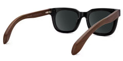 Sam Rectangle Wood Thick Frame Sunglasses for Men | Zeelool