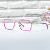 Kid geometric Piglet glasses with cute style -Zeelool