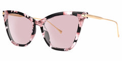 Hilary Butterfly Pink Floral Sunglasses | Zeelool Glasses