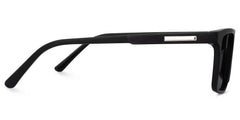 Daniel Rectangle Black Sunglasses | Zeelool Glasses