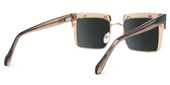 Designer Kiana Champagne Frame Sunglasses | Zeelool