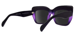 Charmaine Cat Eye Dark-Purple Sunglasses