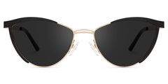 Sydney Cat Eye Black Sunglasses | Zeelool Glasses