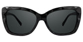 Wendell Cateye Black Sunglasses | Zeelool Glasses