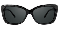 Wendell Cateye Black Sunglasses | Zeelool Glasses