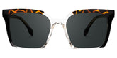 Misty Square Black Sunglasses | Zeelool Glasses