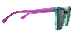 Geometric Libby Purple Sunglasses deals -Zeelool Glasses